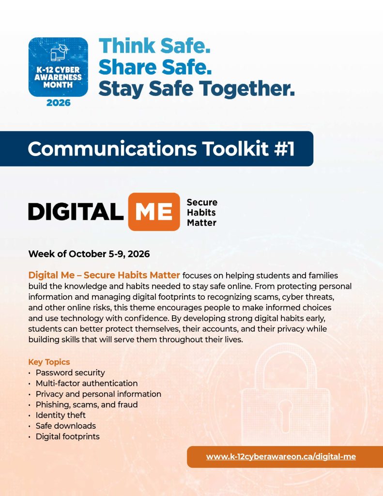 Image of Communications Leader Toolkit "Digital Me" Theme
